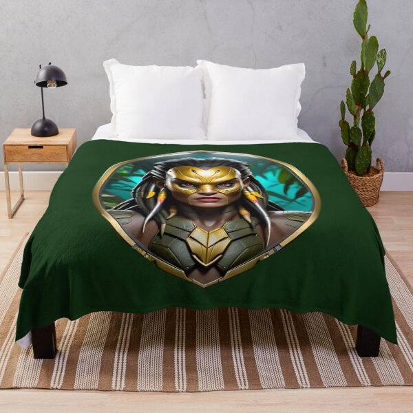 Item preview, Cool Alien Jungle Predator Warrior designed and sold by TheArtOfPat.