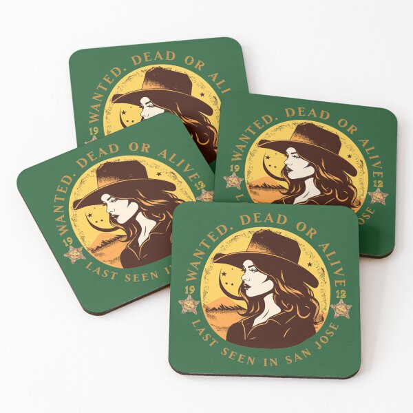 Item preview, Western Wanted Cowgirl designed and sold by MirucaDesign.