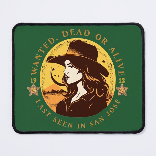 Item preview, Western Wanted Cowgirl designed and sold by MirucaDesign.