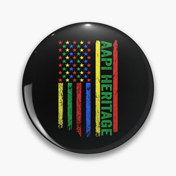 Item preview, USA Flag AAPI Asian American and Pacific Islander Heritage Month designed and sold by clothesy7.