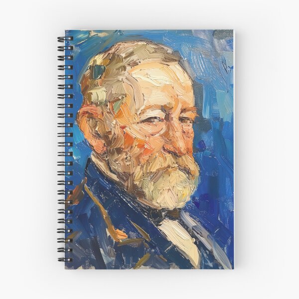 Item preview, Benjamin Harrison | Painting in the style of Vincent van Gogh designed and sold by ComicsFactory.
