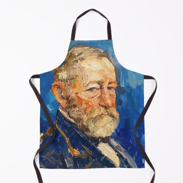 Item preview, Benjamin Harrison | Painting in the style of Vincent van Gogh designed and sold by ComicsFactory.