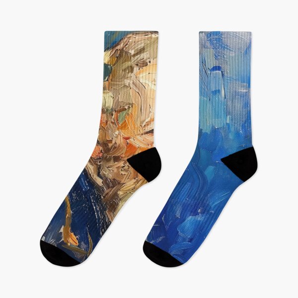 Item preview, Benjamin Harrison | Painting in the style of Vincent van Gogh designed and sold by ComicsFactory.