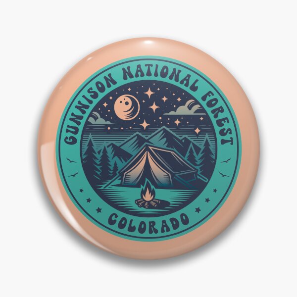 Item preview, Gunnison National Forest Colorado Camping Design designed and sold by CynthiaGraphics.