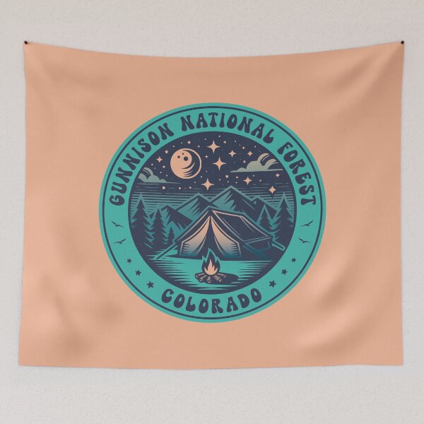 Item preview, Gunnison National Forest Colorado Camping Design designed and sold by CynthiaGraphics.