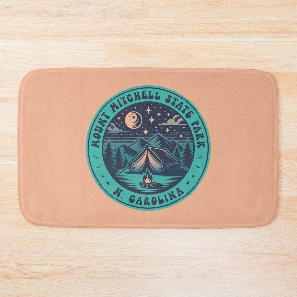 Item preview, Mount Mitchell State Park North Carolina Camping Design designed and sold by CynthiaGraphics.