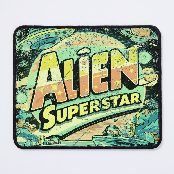 Item preview, classic alien superstar art with dusty effects designed and sold by BKSARYLIFE.