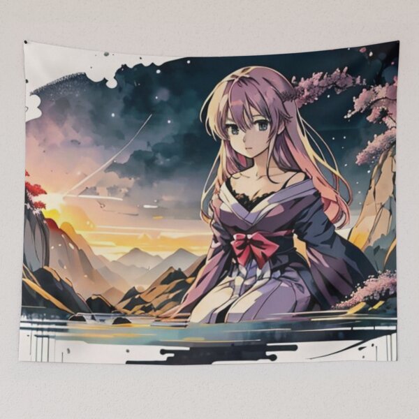 Item preview, Anime classic ink art style designed and sold by AdultAnime.