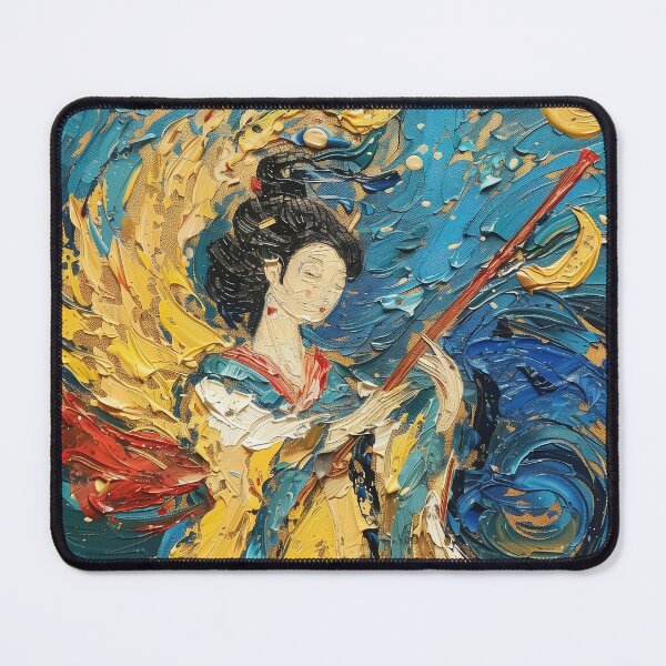 Item preview, Benzaiten | Painting in the style of Vincent van Gogh designed and sold by ComicsFactory.