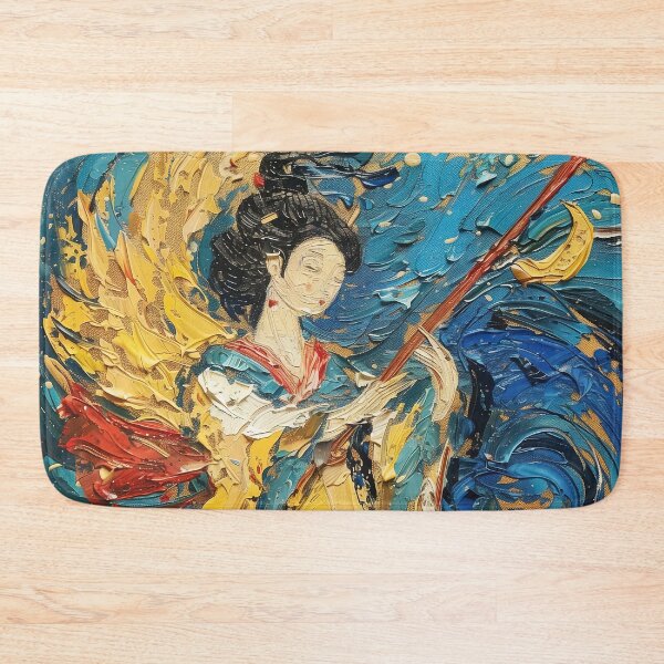 Item preview, Benzaiten | Painting in the style of Vincent van Gogh designed and sold by ComicsFactory.