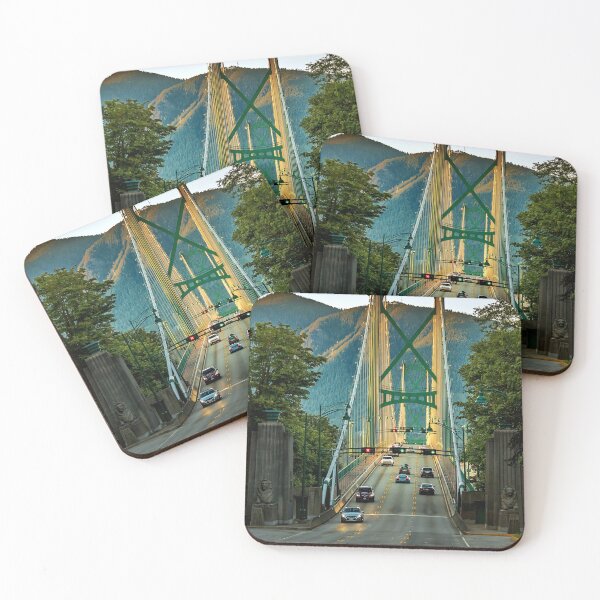 Item preview, Lions Gate Bridge at Sunset  designed and sold by AlexLyubar.