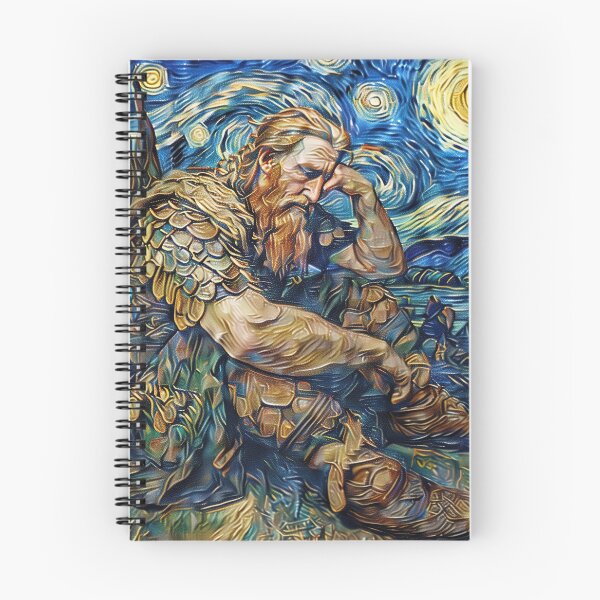Item preview, Beowulf | Painting in the style of Vincent van Gogh designed and sold by ComicsFactory.