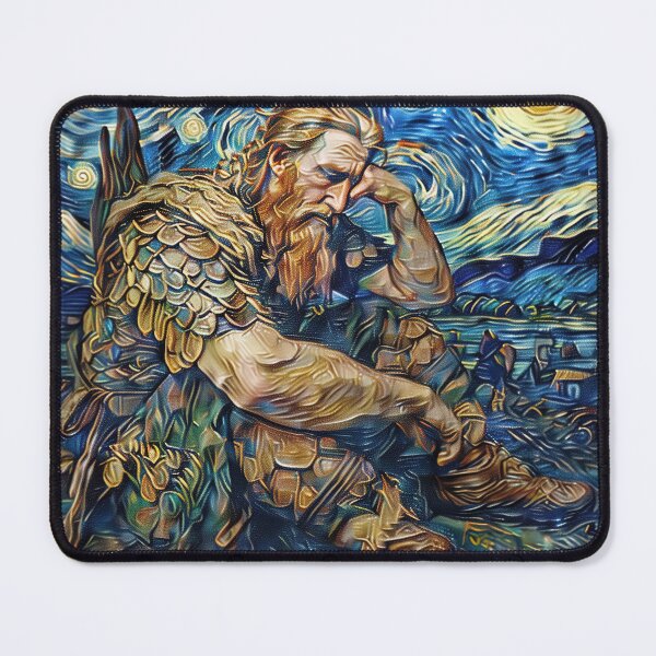 Item preview, Beowulf | Painting in the style of Vincent van Gogh designed and sold by ComicsFactory.