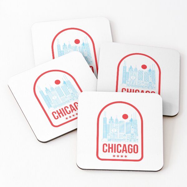 Item preview, Chicago Skyline Line Illustration designed and sold by bighorndesignco.