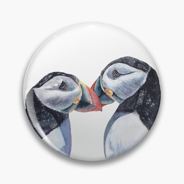 Item preview, Pair of Puffins designed and sold by Black-Vulture.