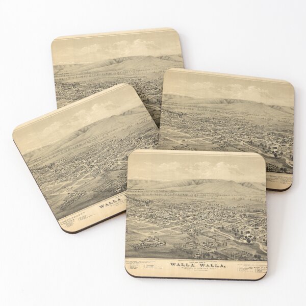 Item preview, Walla Walla, Washington (1876) designed and sold by allhistory.