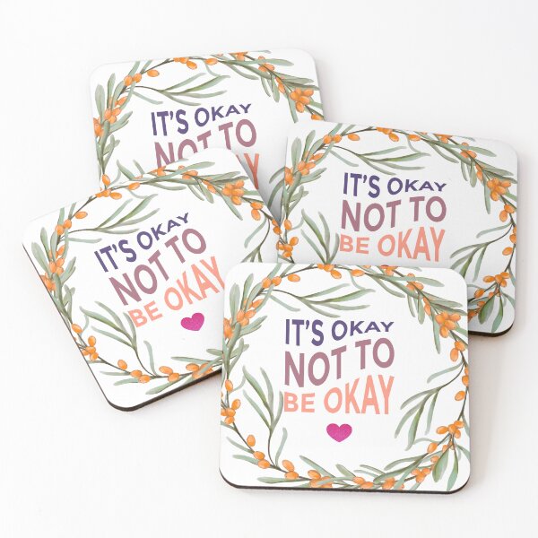 Item preview, It's Ok Not To Be Okey designed and sold by Clicksceation90.