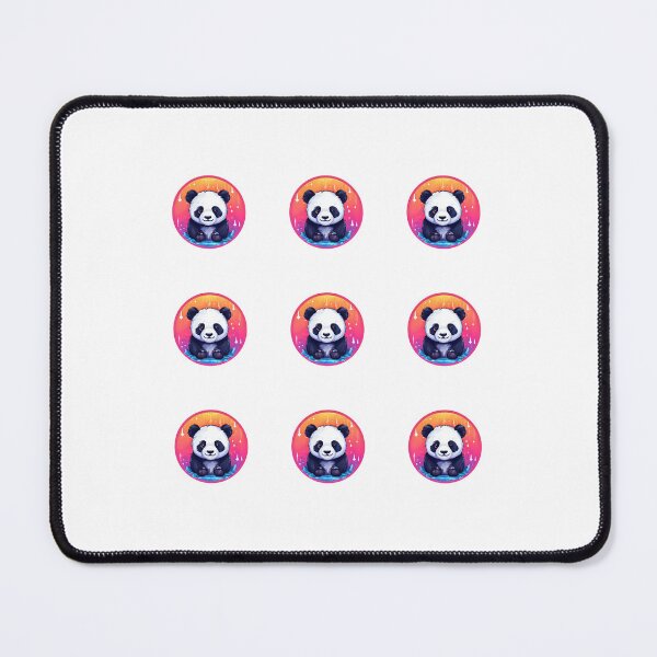 Item preview, Panda pack stickerpack designed and sold by Silviajones.