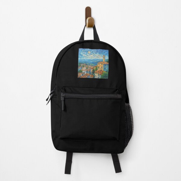 Item preview, Bergamo | Painting in the style of Vincent van Gogh designed and sold by ComicsFactory.