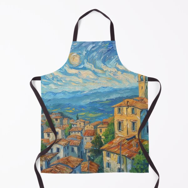 Item preview, Bergamo | Painting in the style of Vincent van Gogh designed and sold by ComicsFactory.