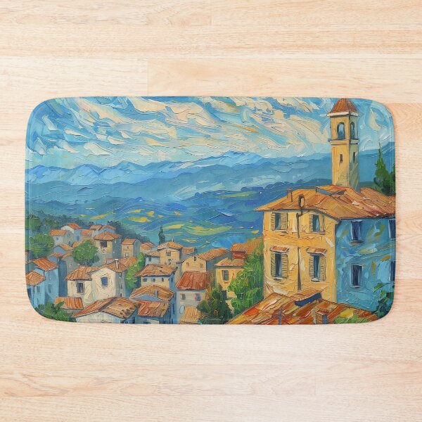 Item preview, Bergamo | Painting in the style of Vincent van Gogh designed and sold by ComicsFactory.