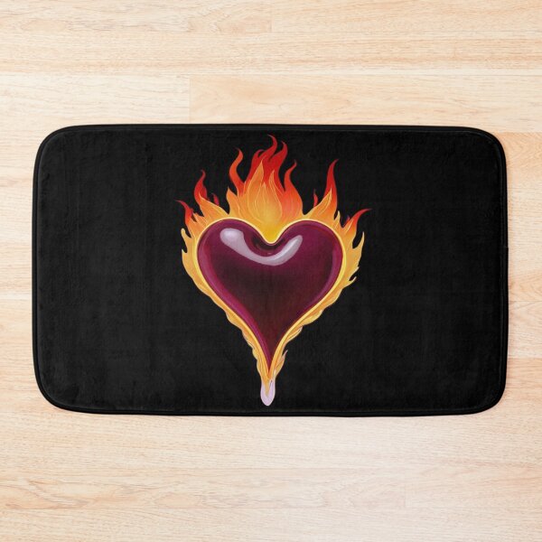 Item preview, Flaming heart  designed and sold by Awesome Things.