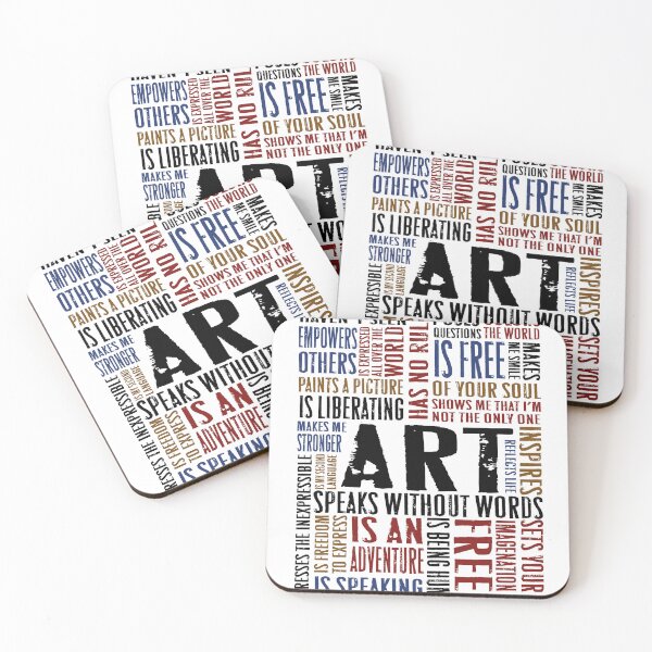 Item preview, Art speaks. I love art, art accessories, art shirt, make art, artistic shirts, artist gifts, art apparel, create art, art bags designed and sold by godleo.