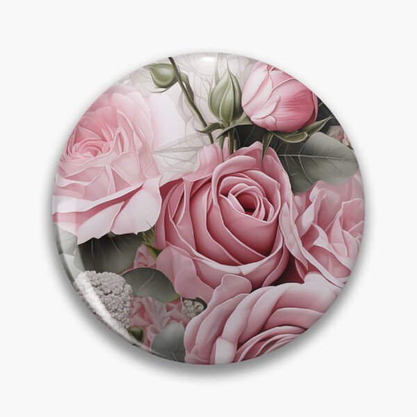 Item preview, Ramo De Rosas Blancas Rosadas designed and sold by Magnuna.
