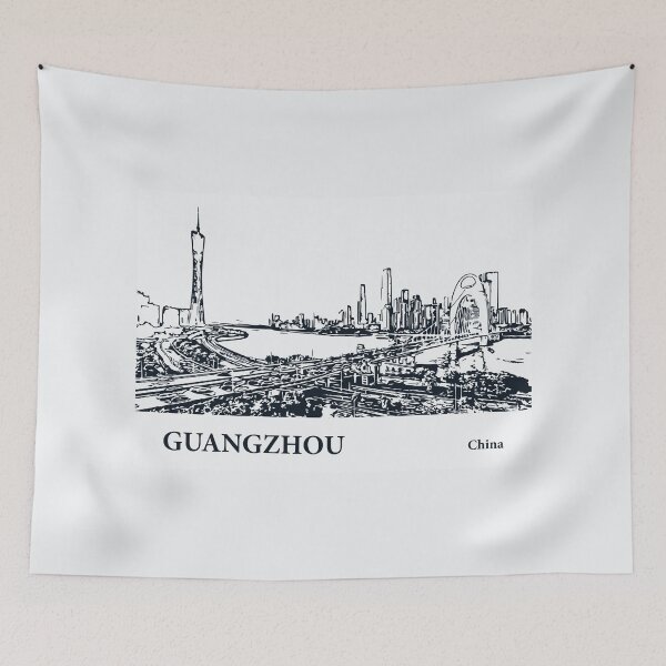 Item preview, Guangzhou China designed and sold by Lakeric Cityscapes.