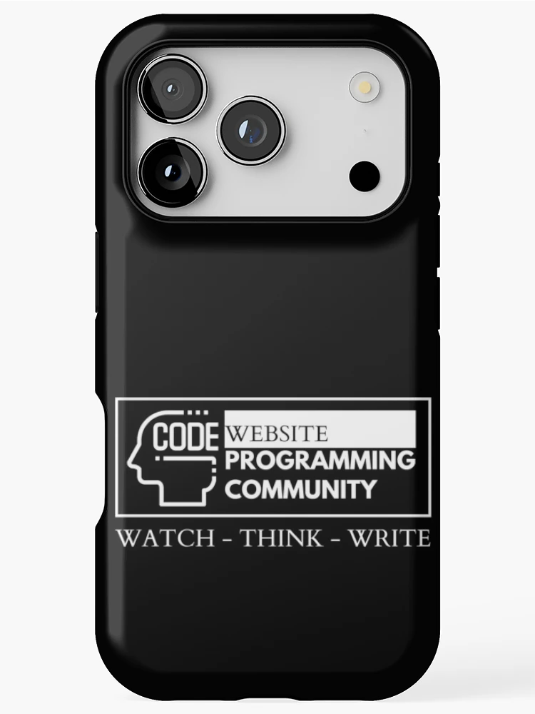 Thumbnail 1 of 4, iPhone Case, Programming Community designed and sold by CodeCrush.