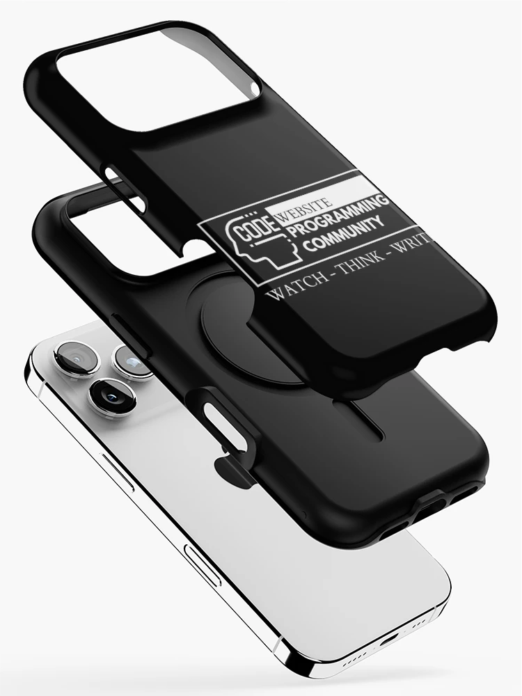 Thumbnail 2 of 4, iPhone Case, Programming Community designed and sold by CodeCrush.