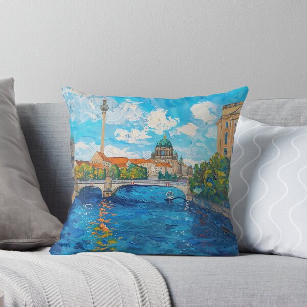 Item preview, Berlin | Painting in the style of Vincent van Gogh designed and sold by ComicsFactory.