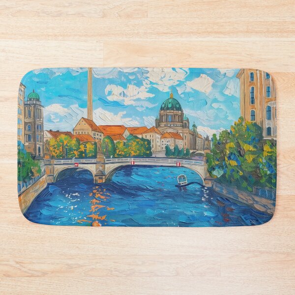 Item preview, Berlin | Painting in the style of Vincent van Gogh designed and sold by ComicsFactory.