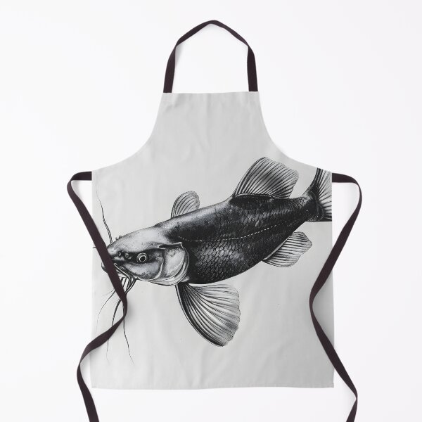 Item preview, Black and White fish Pencil Drawing designed and sold by Pencil-Art.