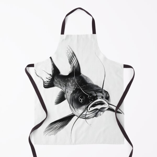 Item preview, Black and White fish Pencil Drawing designed and sold by Pencil-Art.
