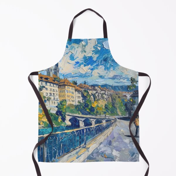 Item preview, Bern | Painting in the style of Vincent van Gogh designed and sold by ComicsFactory.