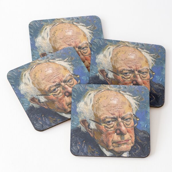 Item preview, Bernie Sanders | Painting in the style of Vincent van Gogh designed and sold by ComicsFactory.