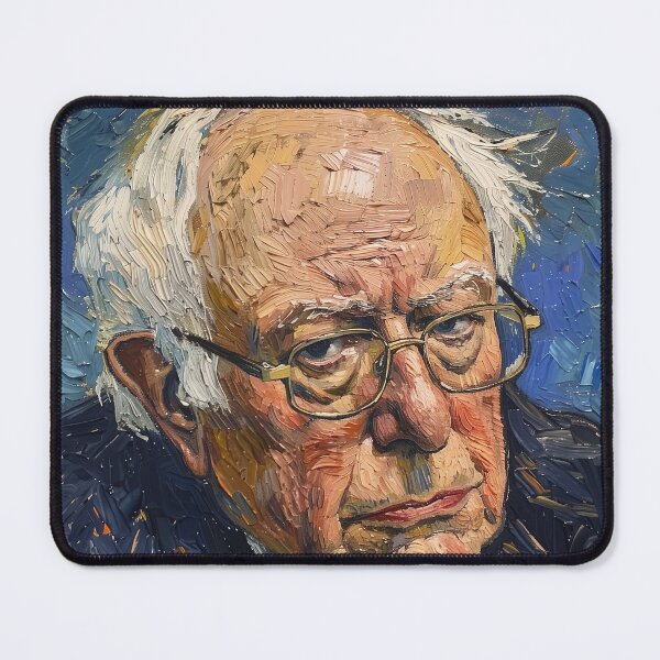 Item preview, Bernie Sanders | Painting in the style of Vincent van Gogh designed and sold by ComicsFactory.