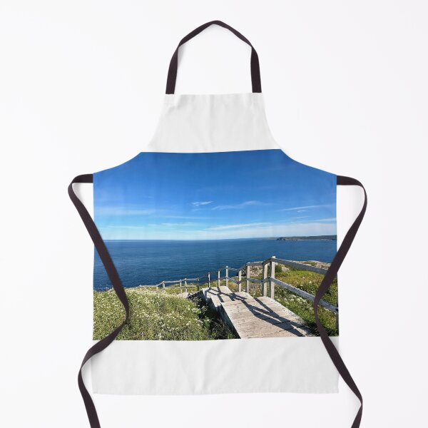 Item preview, Stairs to the ocean - dreamy summer landscape designed and sold by ClarissaFlora.