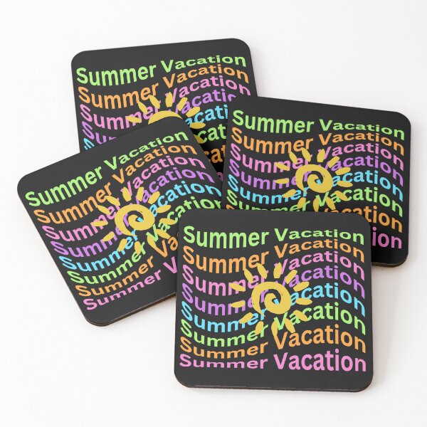 Item preview, Retro Colorful Summer Vacation designed and sold by AlienOccupation.