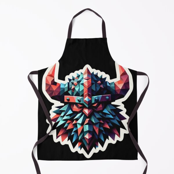 Item preview, Geometric Viking Warrior Sticker designed and sold by ZbigArt.