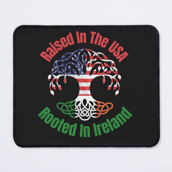 Item preview, Flag Fusion Raised in USA Rooted in Ireland designed and sold by AlienOccupation.