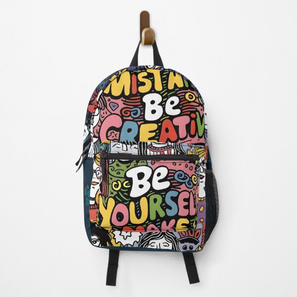 Item preview, Be yourself, make mistakes and be creative designed and sold by GestaltTees.