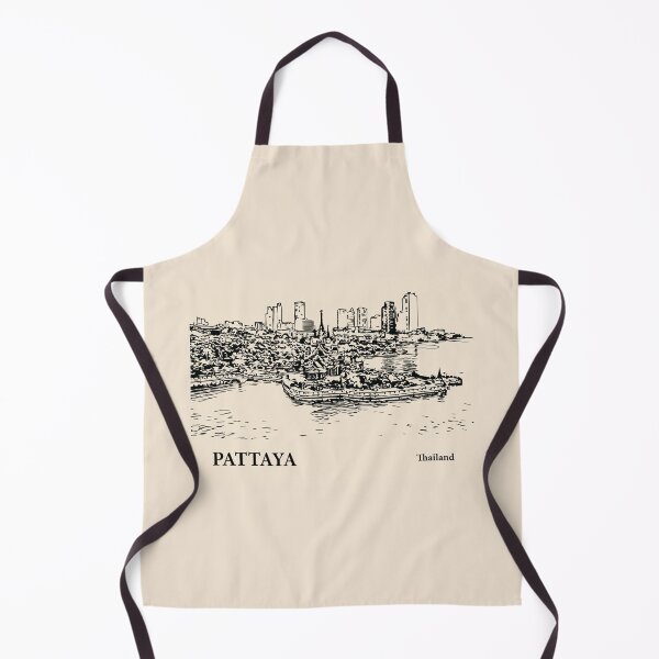 Artikelvorschau, Pattaya Thailand entworfen und verkauft von Lakeric Cityscapes.