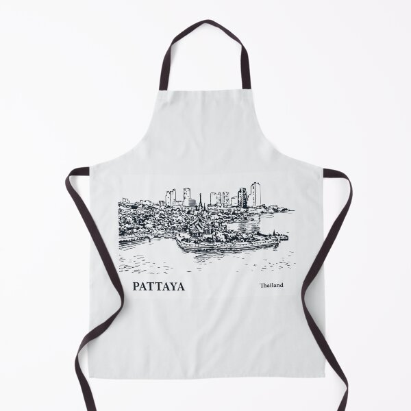 Artikelvorschau, Pattaya Thailand entworfen und verkauft von Lakeric Cityscapes.