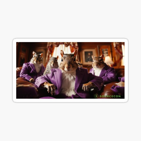 Item preview, Purple Squirrel Gentlemen designed and sold by sourcecon.