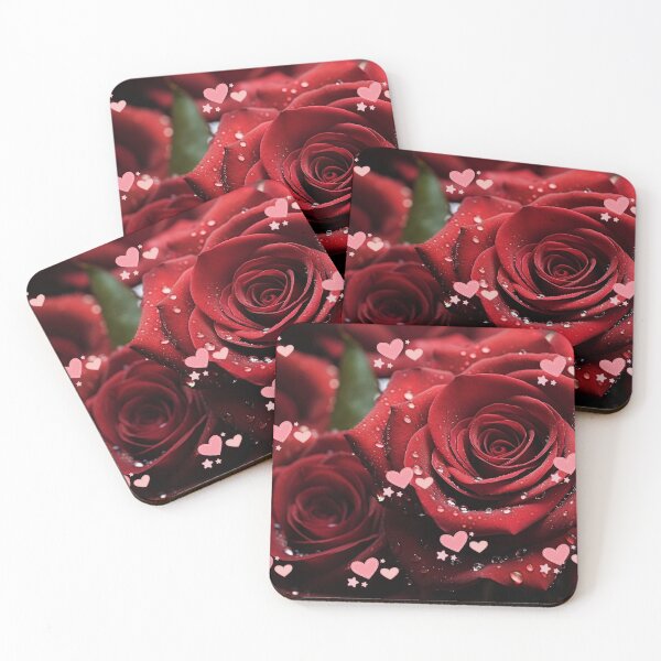 Item preview, Beautiful Red Rose With Heart happy valentine designed and sold by Printhubs123.