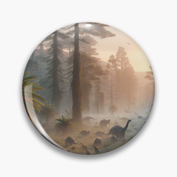 Item preview, Dawn in the prehistoric forest designed and sold by Cerberus-Art.