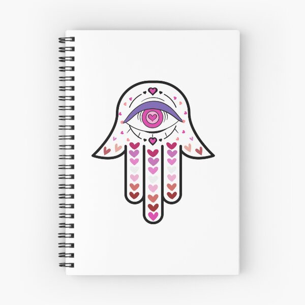 Item preview, Cute Heart Hamsa Hand  designed and sold by hamsasoul.