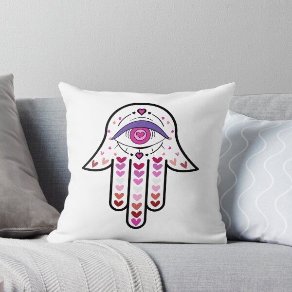 Item preview, Cute Heart Hamsa Hand  designed and sold by hamsasoul.